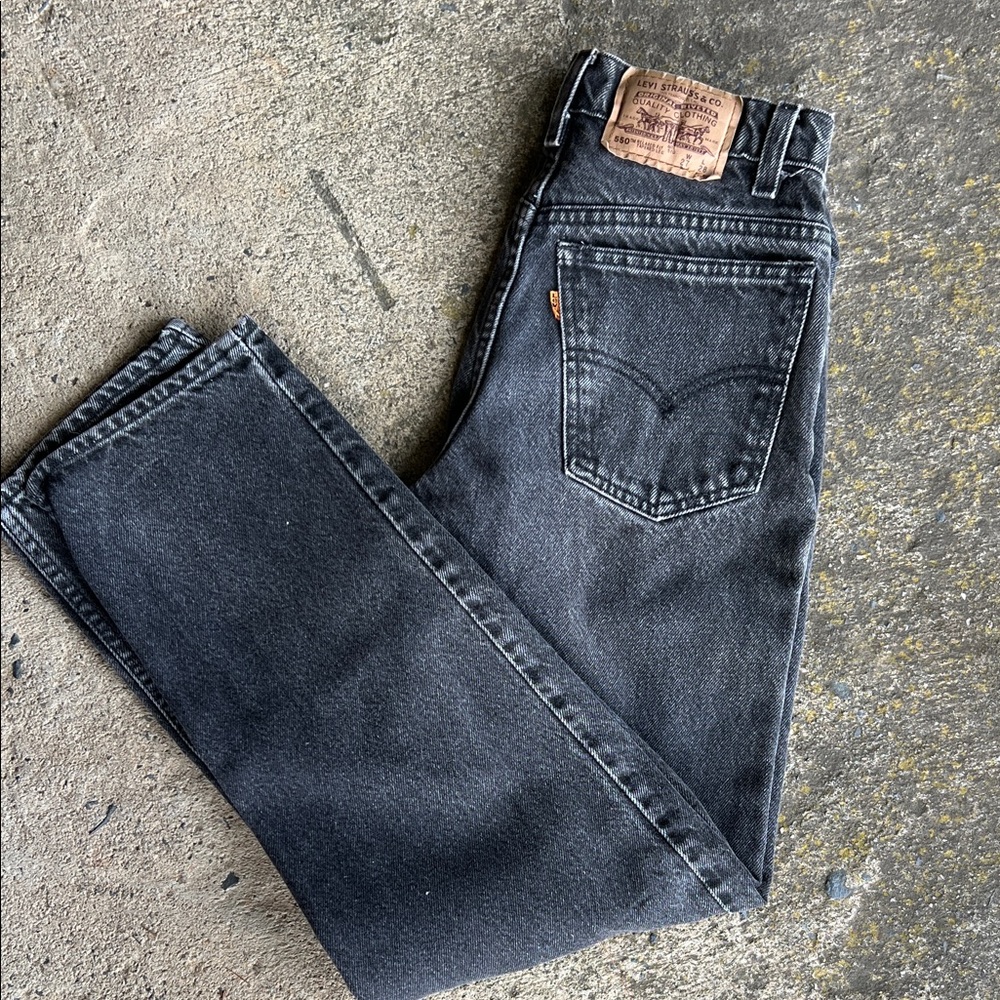 Vintage levis student denim